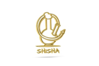Golden hookah